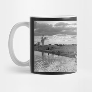 Thurne Dyke in the Norfolk Broads National Park Mug